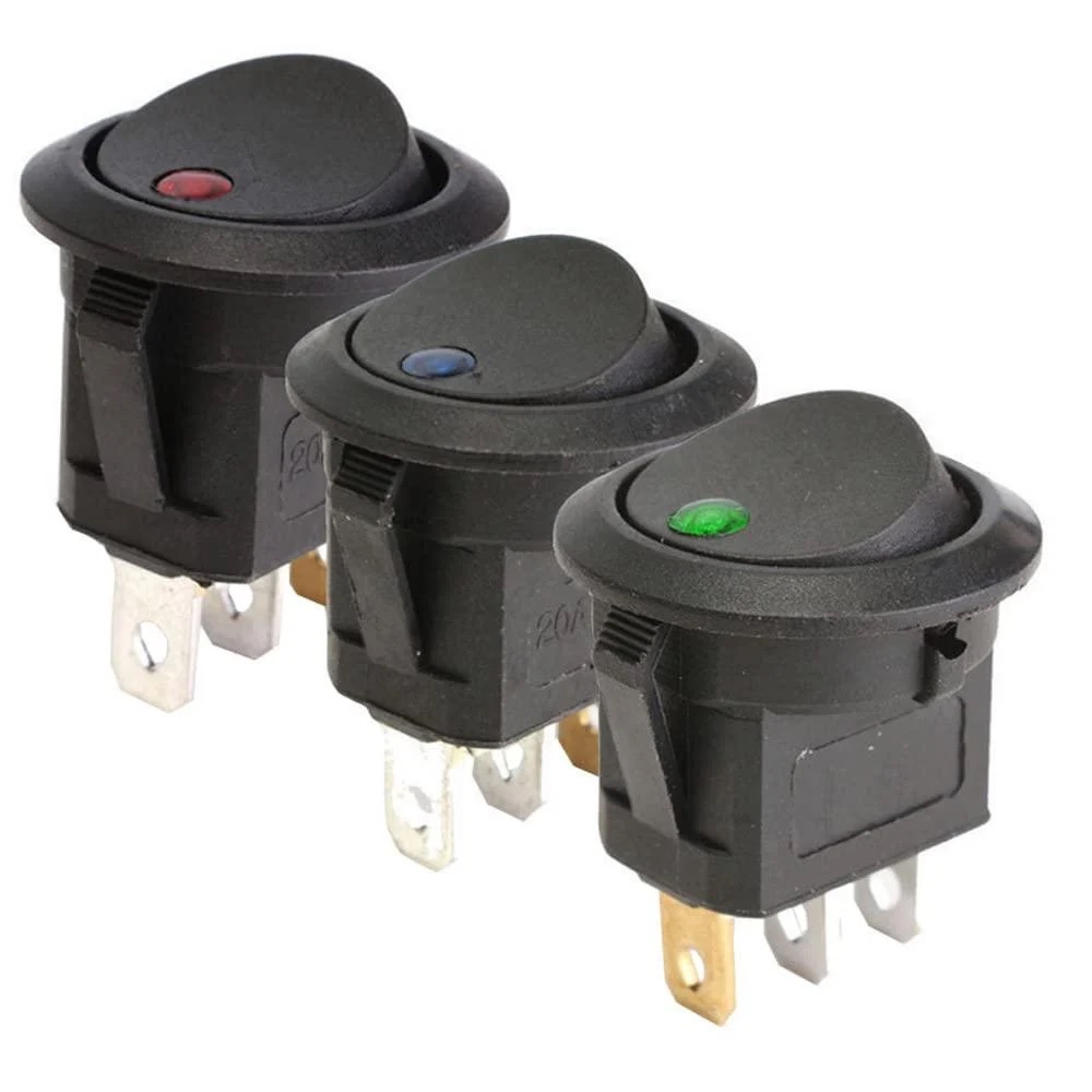 مفتاح كهرباء مع إنارة مشكل